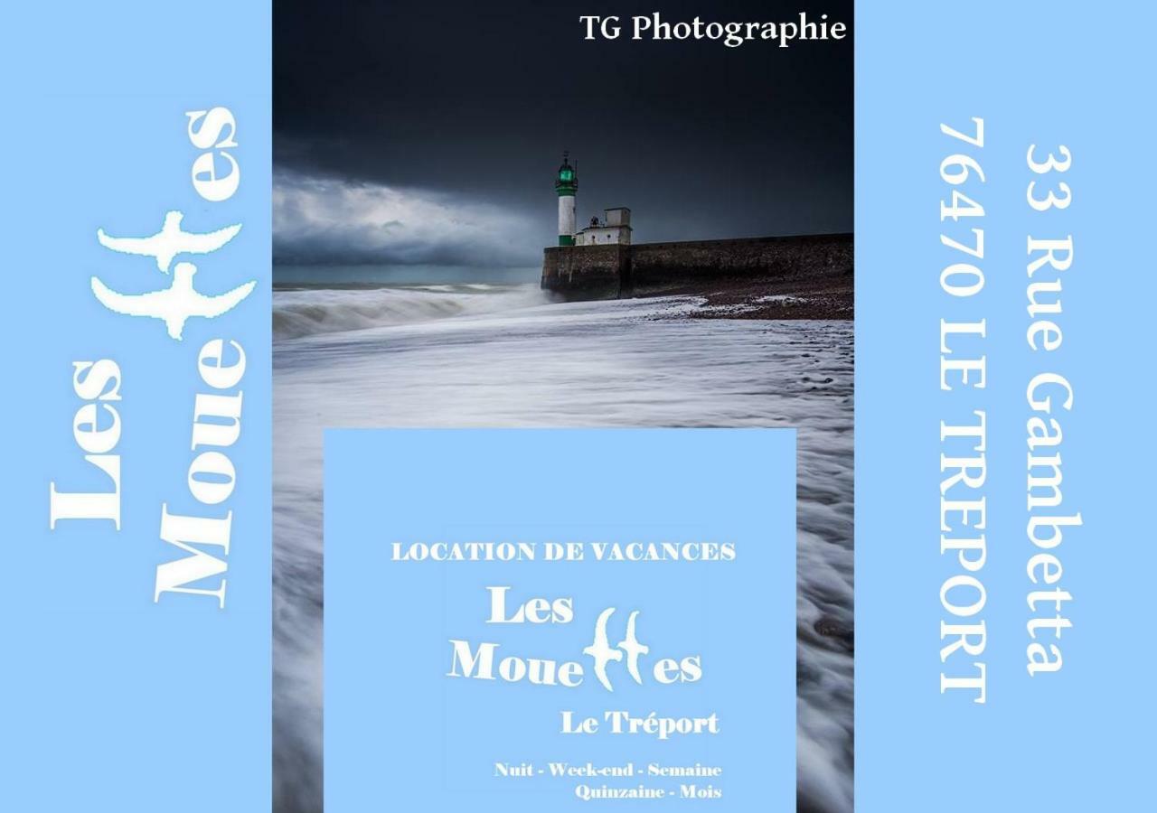 Les Mouettes 2 Daire Le Tréport Dış mekan fotoğraf